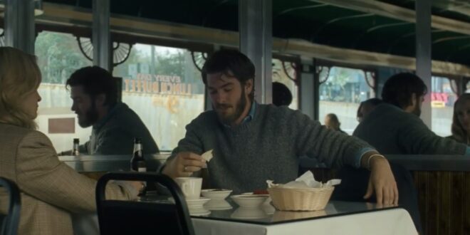 مکالمه بین آلما و هنک در رستوران