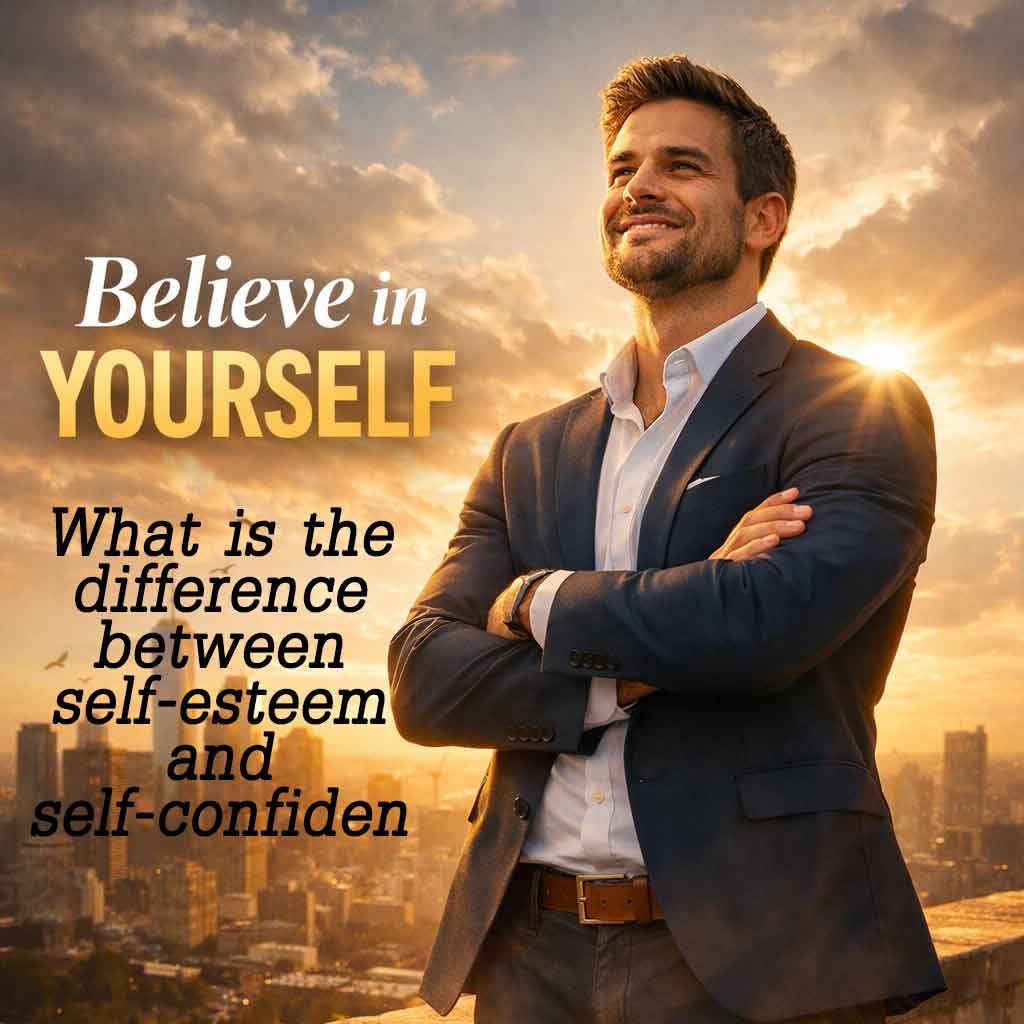 مردی که با اعتماد به نفس به آسمان نگاه می کند